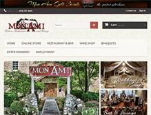 Tablet Screenshot of monamiwinery.com